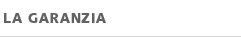 La garanzia